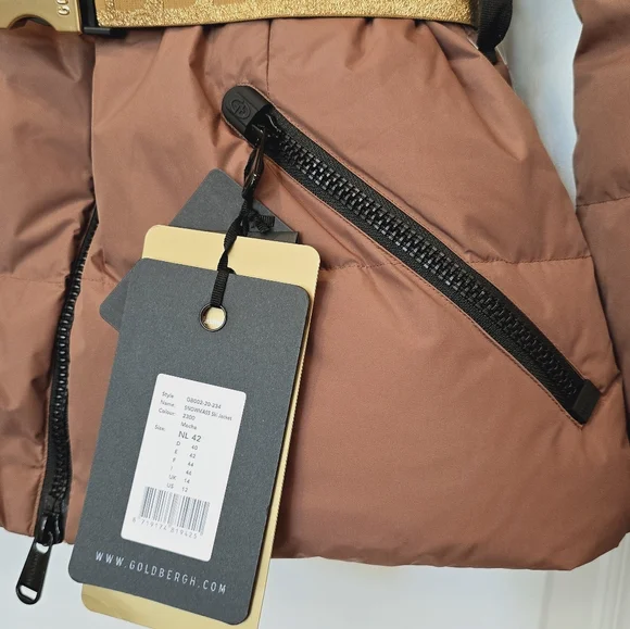 Goldbergh Snowmass Ski Jacket in the color Mocha